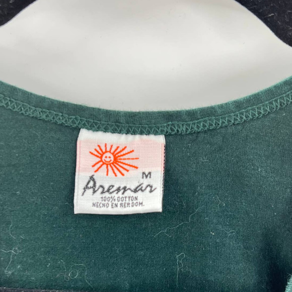 Harley Davidson Motorcycles Punta Cana Green Sleeveless Tank Cotton Medium - Picture 5 of 6